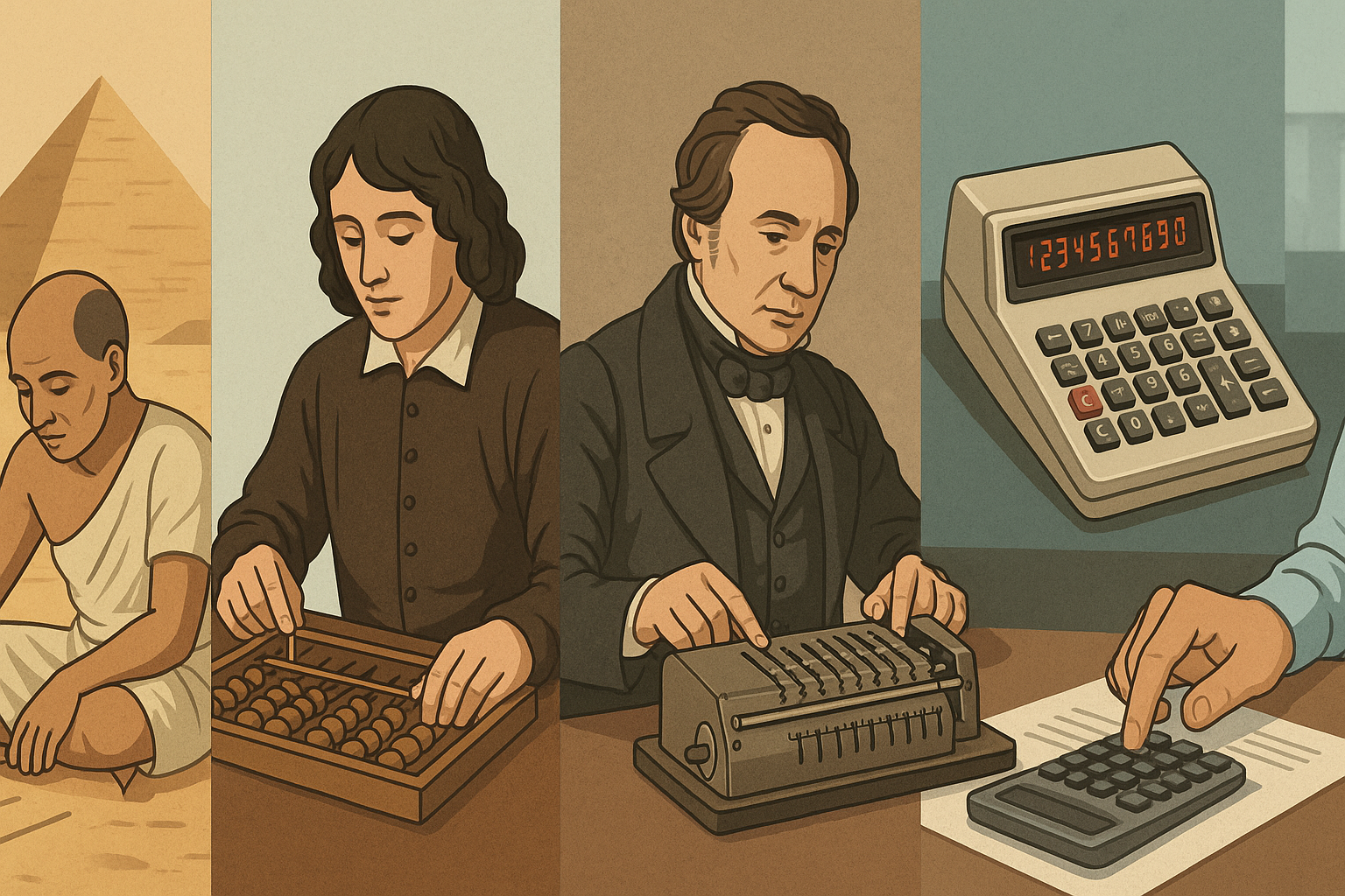 Tarixdən gələcəyə: Hesabın və kalkulyatorun təkamülü
