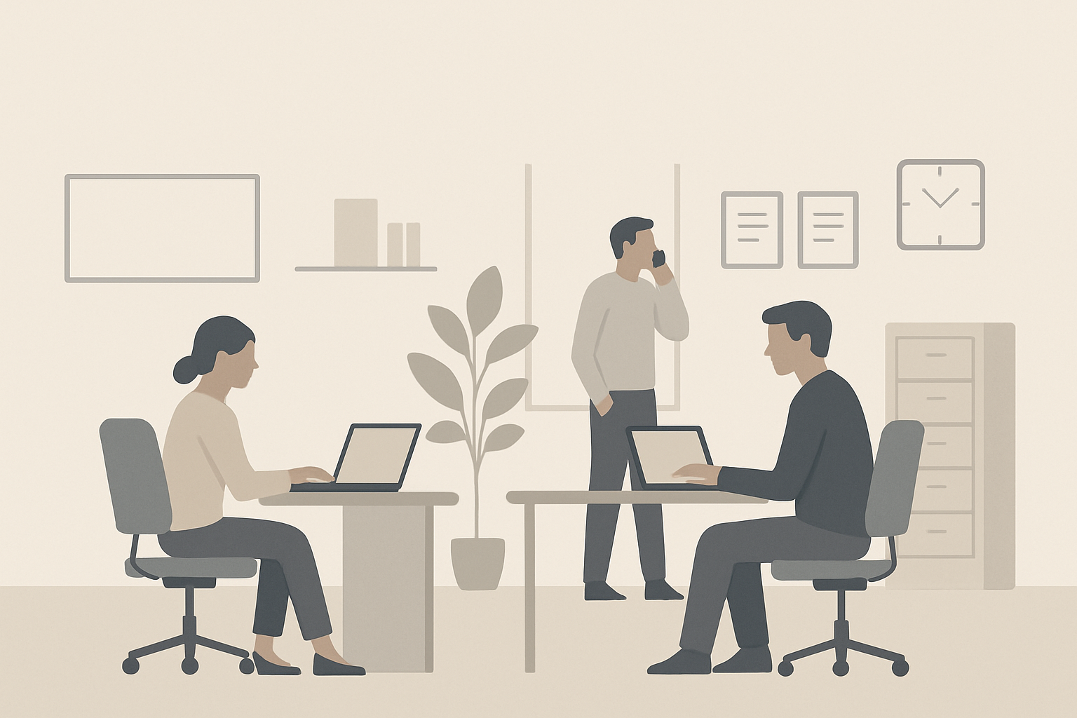 Müasir iş mühitinin neytral anatomiyası